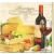 Serwetka do decoupage -416- wino, sery, winogrona, napisy